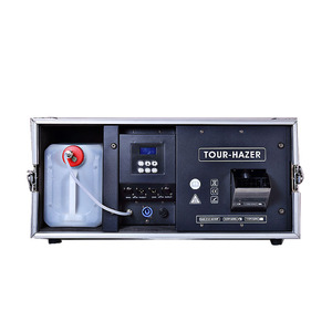 MITUSHOW 2000W Morning Fog Haze Machine DMX512 LCD Panel Remote Control <strong>DMX</strong> <strong>Controller</strong> <strong>with</strong> Fligt case for Stage Performance - Product Image 1