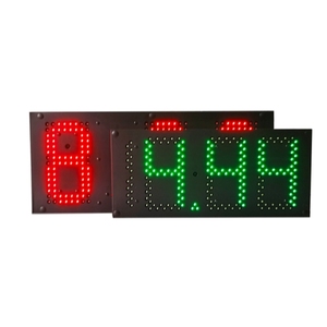 Schermo di visualizzazione del prezzo del petrolio a LED/<span class=keywords><strong>display</strong></span> a cifre numeriche a led pannello a 7 segmenti/<span class=keywords><strong>display</strong></span> di controllo segnaletica a sette segmenti