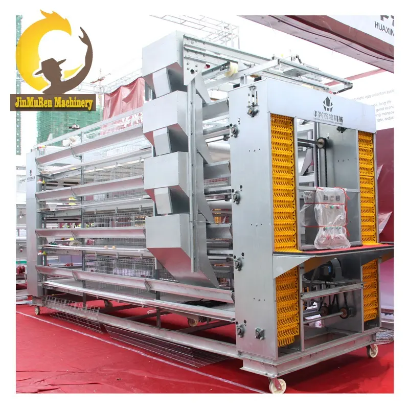 Jinmuren, оборудование для птицефабрики куриных яиц с автоматической машиной для сбора яиц