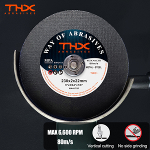 9 in Metal Cutting <strong>Discs</strong> 230*2.5 Suitable for Stainless Steel INOX and Metal Precision Cutting Wheel 230 *1.6*22.23 - Product Image 2