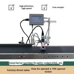 Online-Montagelinie Voll automatischer Sm100-Tintenstrahldrucker 600dpi 1 Jahr Garantie-Liest Datum Chargen nummer QR-Codes Kleiner Inkjet - Product Image 4