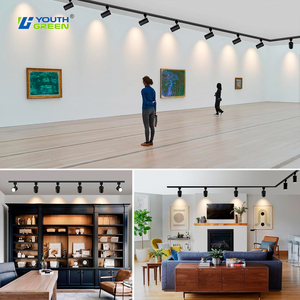 <span class=keywords><strong>Led</strong></span> theo dõi đường sắt trần ánh sáng tại chỗ Downlight đèn tại chỗ 10W 20W 30W điều chỉnh <span class=keywords><strong>LED</strong></span> ánh sáng theo dõi cho showroom khách sạn - Product Image 6