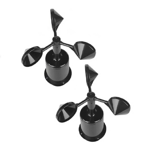 Señal ambiental Tipo de pulso Estación meteorológica Salida de voltaje 0-70 m/s RS485 Vane Tower Crane Anemómetro Sensor de velocidad del viento Medidor - Product Image 1