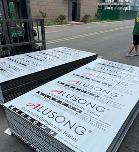 ACP Glossy PVDF Coating 2/3//6mm 3d Außen-/Innenwand verkleidung platten ACP-Aluminium-Verbund platten für jede Szene