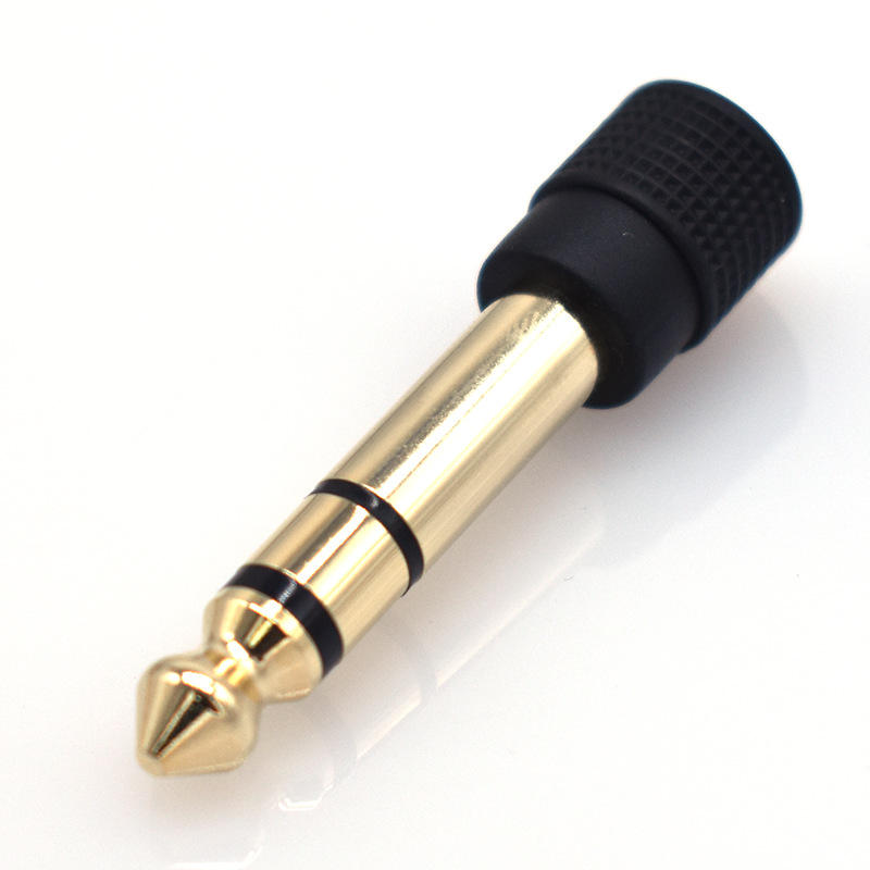 ตัวแปลงเปลือกพลาสติกสีดำชุบทอง