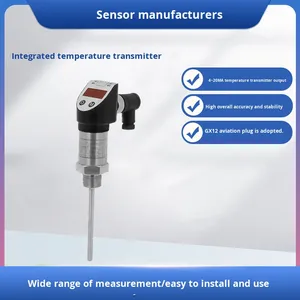 Thông minh hiển thị kỹ thuật số cảm biến nhiệt độ <span class=keywords><strong>Transmitter</strong></span> điều khiển với 12-30vdc Độ chính xác 0.5 IP60 bảo vệ - Product Image 2