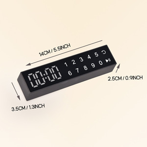 Цифровой кухонный таймер YIZHI с магнитным сенсорным ЖК-дисплеем - Product Image 2
