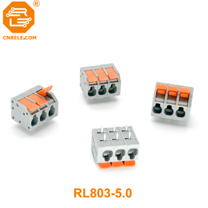 new design 5.0mm pitch <strong>spring</strong> <strong>terminal</strong> <strong>block</strong> with operation lever - Product Image 3