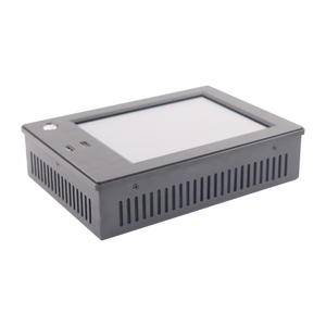Pantalla táctil industrial personalizada de 8 pulgadas, sistema operativo Windows, PC táctil todo en uno con botón de interruptor frontal - Product Image 4
