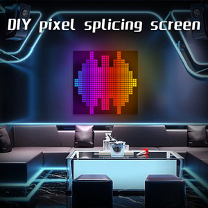 DIY текстовый Смарт-приложение управление программируемая цифровая рамка Gameroom украшение дома светодиодный пиксельный экран - Product Image 4