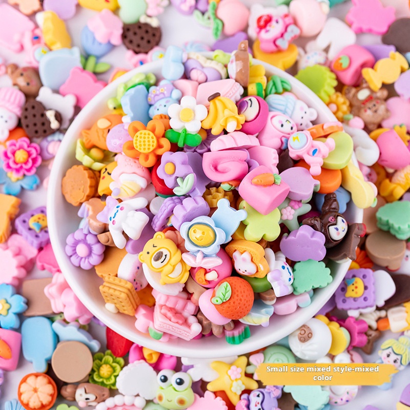 Piccoli colori misti in stile misto