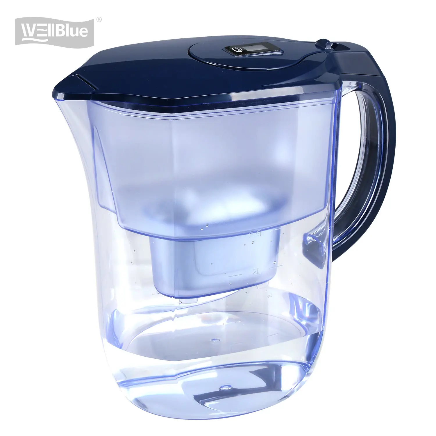 Wellblue 3.8L grifo filtro de agua alcalina ionizador jarra botella generadores de hidrógeno teteras jarras