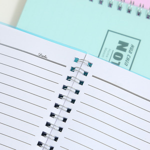 Tốt nhất bán buôn Cá nhân hoá tùy chỉnh xoắn ốc viết nhật ký máy tính xách tay đắt tiền kế hoạch sang trọng biểu tượng Quà Tặng trắng vàng nhật ký - Product Image 4