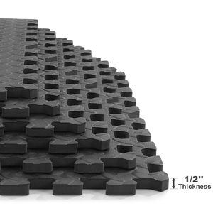 Custom Size <strong>Eva</strong> <strong>Foam</strong> Interlocking Tiles Puzzle Interlock Mat Protective Flooring Gym Equipment Workout Cushion Exercise Mats - Product Image 6
