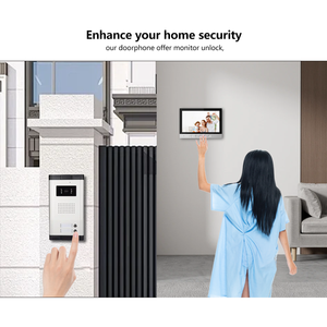 Multi Apartment <strong>Intercom</strong> <strong>System</strong> 9 Inch LCD Screen Videoportero Multi Apartment <strong>Intercom</strong> - Product Image 3