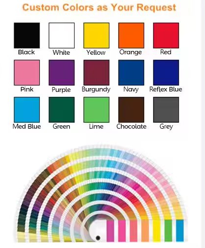 Personnalisé selon la couleur Pantone