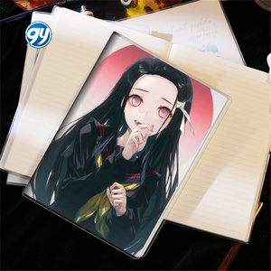 A5 18*13CM <strong>Demoned</strong> Slayer: Kimetsu No Yaiba Tanjirou Nezuko Kokushibo Akaza Inosuke Cartoon Anime Note Book Notepad Diary