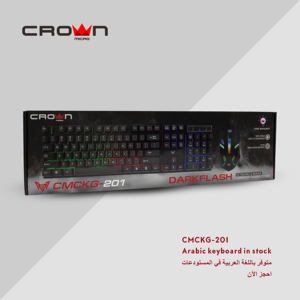 Crown-Kit de teclado y ratón mecánico para juegos, juego de 104 teclas, venta al por mayor, con cable, led, teclado y ratón - Product Image 3
