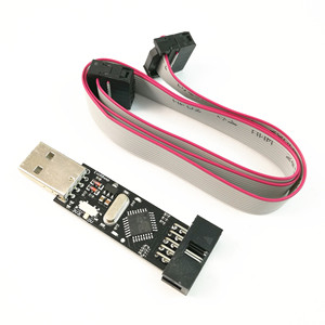 USBasp AVR programmatore con Shell per AT89S51/52attiny13/84/85/261/2313 ATMeag8/48/88/168/328/16/32/64/128 ecc