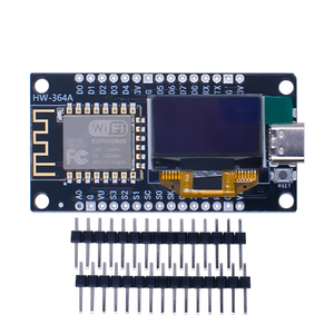 WGZX NodeMCU ESP8266 Entwicklungs platine mit 0,96 Zoll OLED-Anzeige CH340G ESP-12F <span class=keywords><strong>WiFi</strong></span>-Modul TYPE-C USB für <span class=keywords><strong>Arduino</strong></span>/Micro python
