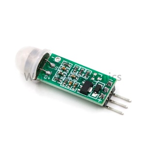 Sensor infrarrojo de cuerpo humano, piezas electrónicas, interruptor, mini Módulo de sensor de cuerpo humano, HC-SR505, sensor de movimiento - Product Image 6