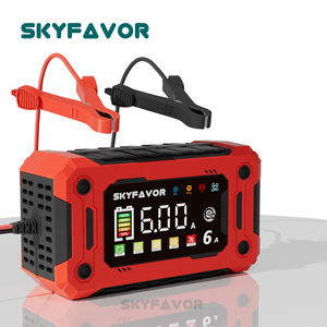<strong>2</strong> <strong>in</strong> <strong>1</strong> 12V Battery Charger 12v 6a Power Supply Smart Universal Lifepo4 and Lead Acid Agm Gel Motorcycle Car Battery Charger - Product Image 2