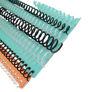 A4 Plástico PVC Espiral Tira Carpeta Hojas Sueltas Papel Reserva Bobina Escuela Oficina Caja Embalaje Incluido Cuaderno - Product Image 3