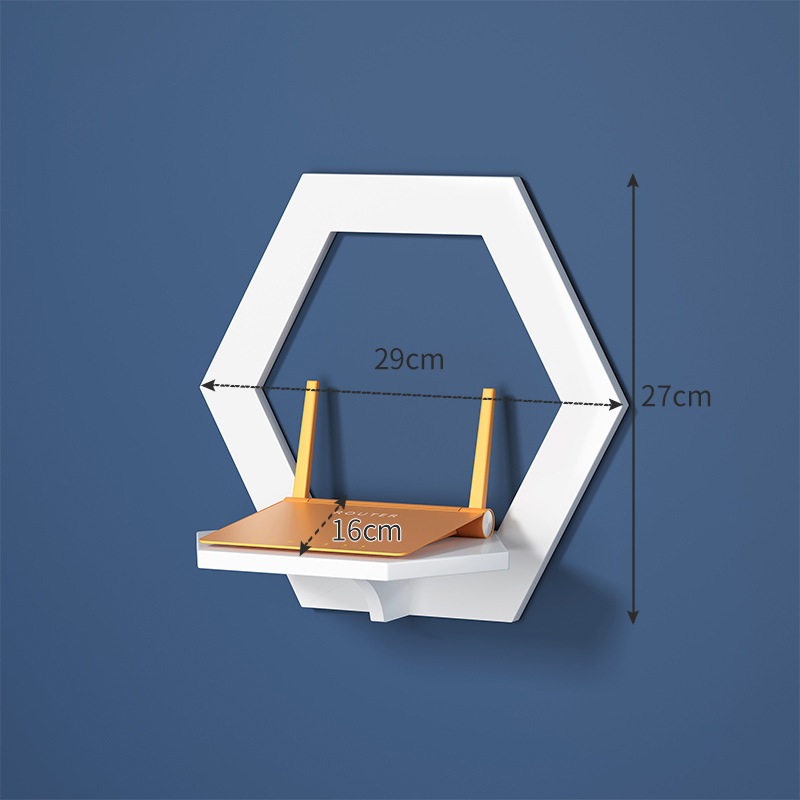 hexagonal bracket