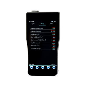 LED/ekran testi 550-1100nm PC yazılımı için taşınabilir el kızılötesi spektrometre CE sertifikalı 0.2nm çözünürlük 5-inç - Product Image 2
