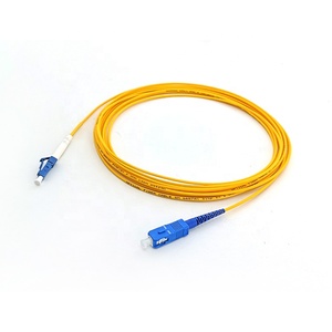 具有LC/SC/FC/ST/E2000连接器的单工双工单模多模光纤跳线 - Product Image 1