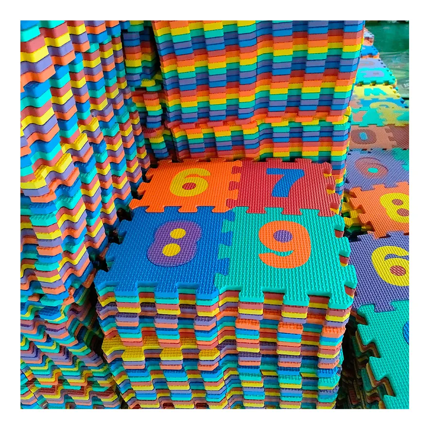 2022 Fashionable EVA children's puzzle carpet foam mat baby gym baby mat for kids