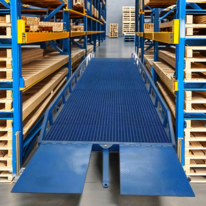 Rampa niveladora de muelle móvil de acero contenedor de camión de carga hidráulica plataforma fija estacionaria ajustable automática - Product Image 2
