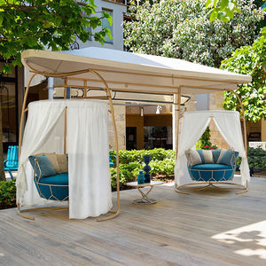 High-end personalizzato spiaggia sedia a dondolo a bordo piscina Set di mobili da esterno amaca giardino dondolo cesto dondolo cortile sedia sospesa - Product Image 6