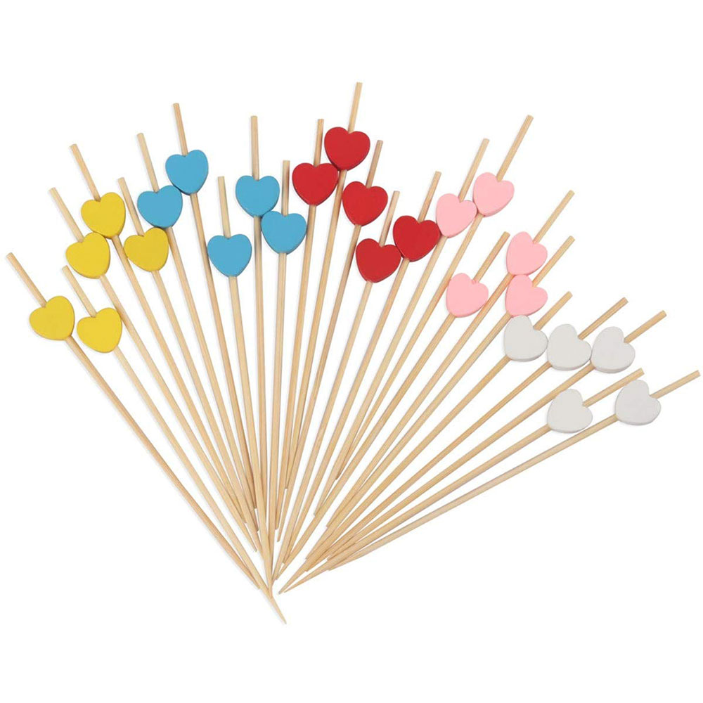 Coeur coloré 12cm 100 pcs/sac