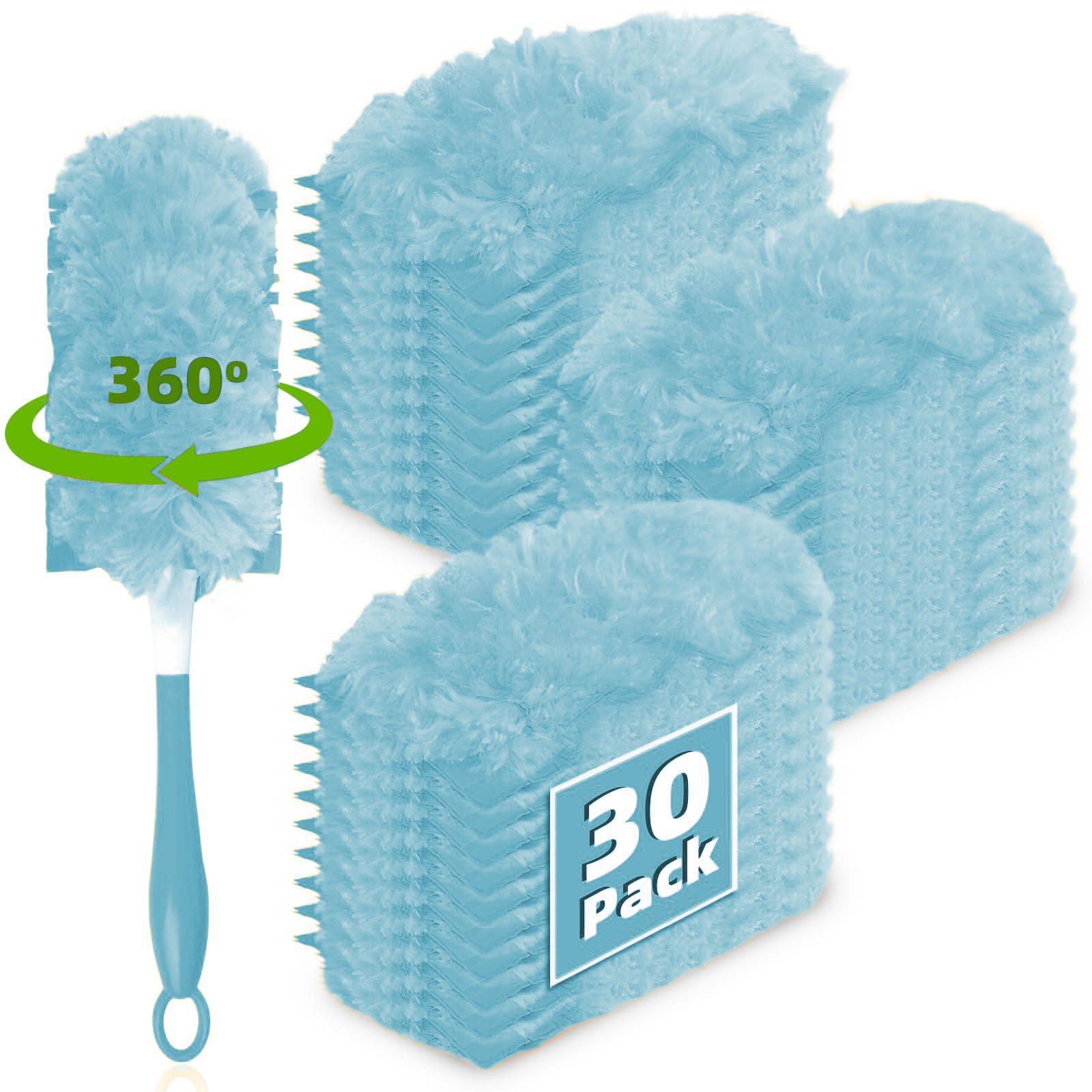 Tête de remplacement bleue