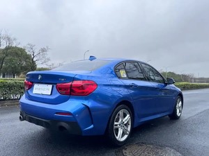 2019 BMW 1 serisi 118i M spor paketi kullanılan sol el Sedan FWD oto R17 lastikler Turbo motor deri koltuklar koyu benzinli araba - Product Image 4