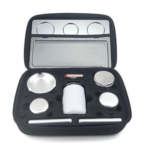 VA Hút Thuốc Kit Thảo Mộc Phụ Kiện Với Cán Tray Herb Grinder Gạt Tàn Glass Jar Ống Mùi Bằng Chứng Túi - Product Image 6