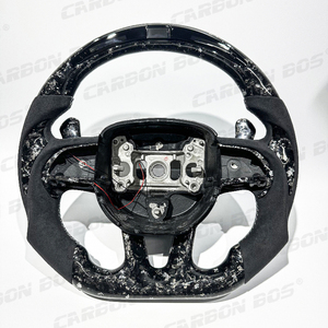 Dẫn cao cấp sợi Carbon chỉ đạo bánh xe thích hợp cho Dodge Challenger sạc RT durango SRT hellcat Jeep Cherokee trackhawk - Product Image 2