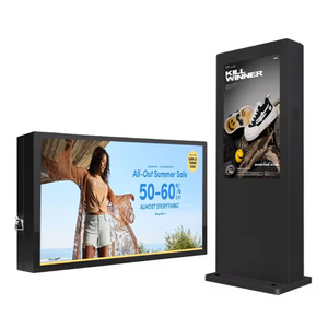 Ngoài trời tầng thường vụ kỹ thuật số biển biểu tượng tùy chỉnh 7/22/43 inch tầng đứng ngoài trời AC sạc với 55 màn hình quảng cáo - Product Image 6