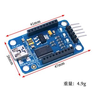 XBee Explorer Xbee USBミニアダプターモジュールボードベースシールド多機能FT232 FT232RL - Product Image 4
