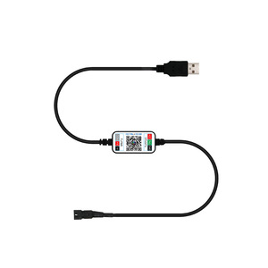 Dream Color WS2812B Mini tira de LED accesorio USB Music Sync DC5V controlador 6A corriente de salida Manual DMX Mini atenuador de iluminación - Product Image 1