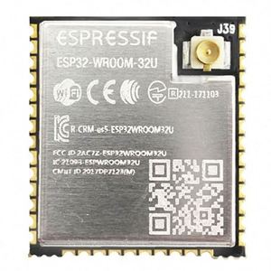 Espressif ESP32 ESP32-WROOM-32U 16MB (128Mbits) SPIフラッシュWi-Fi BT BLEデュアルコアSOCwifiモジュール - Product Image 1