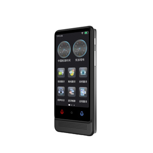 Traductor de voz de pantalla táctil 4,0 de idioma global M12 de alta eficiencia, dispositivo preciso con asistencia Ai para reuniones de negocios - Product Image 3