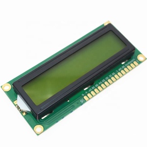 LCD1602A LCD-Anzeige modul 5V Gelbgrüner Bildschirm Schwarze Schrift mit Hintergrund beleuchtung für Arduino geeignet