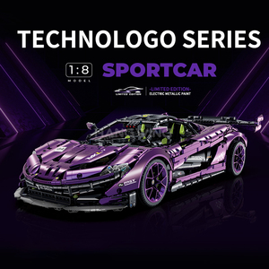 HW 1:8 Simulation Sportwagen-Bausteine 3569PCS Baustein OEM/ODM 4,9mm Kleinteilchen-Technologie Teile Ziegel Spielzeug - Product Image 2