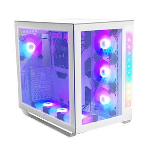 Choiyan nuova custodia per PC da gioco M-ATX/ITX Computer Desktop custodia panoramica vista mare camera USB 3.0 interfaccia - Product Image 1