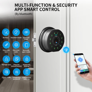 YOSEC Palm ven tanıma akıllı sürgülü kilit ve Bluetooth ve APP kontrol açıklığı ile anahtarsız giriş kapı kilidi - Product Image 3