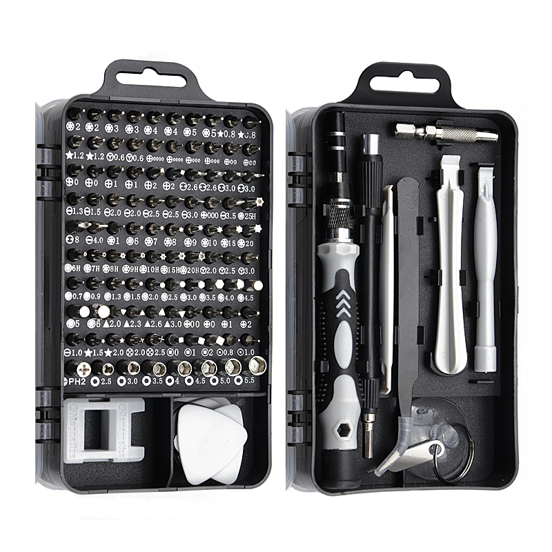 Screwdriver Set 115 In 1 Screw Driver Bit Magnetic Torx Bits Screwdrivers Handle Phone Repair Hand Tools Kit