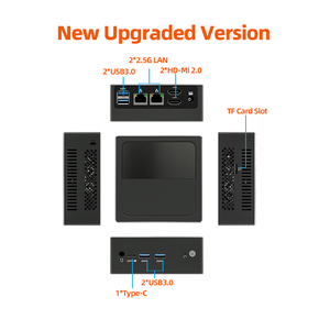 2023新しい第12世代ミニPCWindows11 IntelN100プロセッサー8GbDdr54800Mhz256Gbポケット12VデュアルLANミニコンピューター - Product Image 5