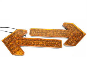 ไฟเตือนจราจรไฟกระพริบ LED ลูกศรบอกทิศทาง - Product Image 3